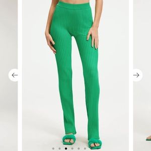 Good American Ribbed Flare Pant